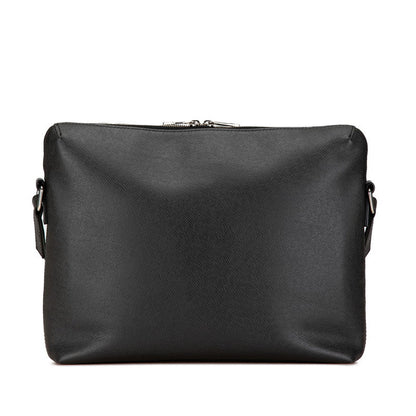 Louis Vuitton Grigori Taiga Leather Shoulder Bag