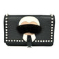 Fendi Leather Karlito Chain Wallet Shoulder Bag