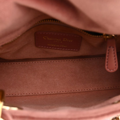 Velvet Mini Lady Dior Pink