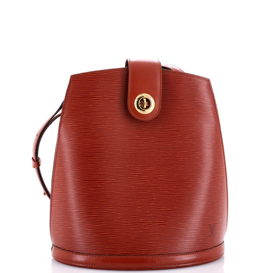 Louis Vuitton Cluny Shoulder Bag Epi Leather