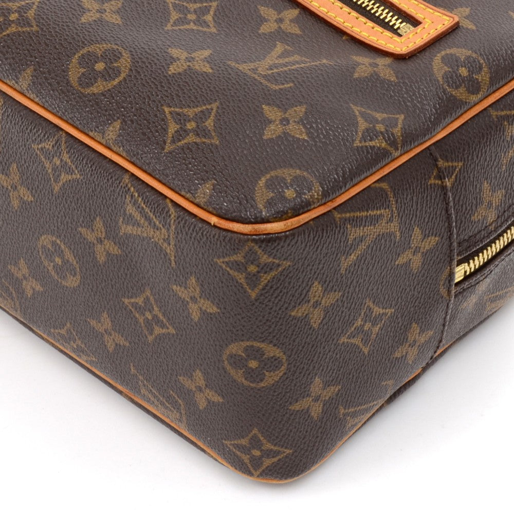 Louis Vuitto Cite MM Monogram Canvas Shoulder Bag