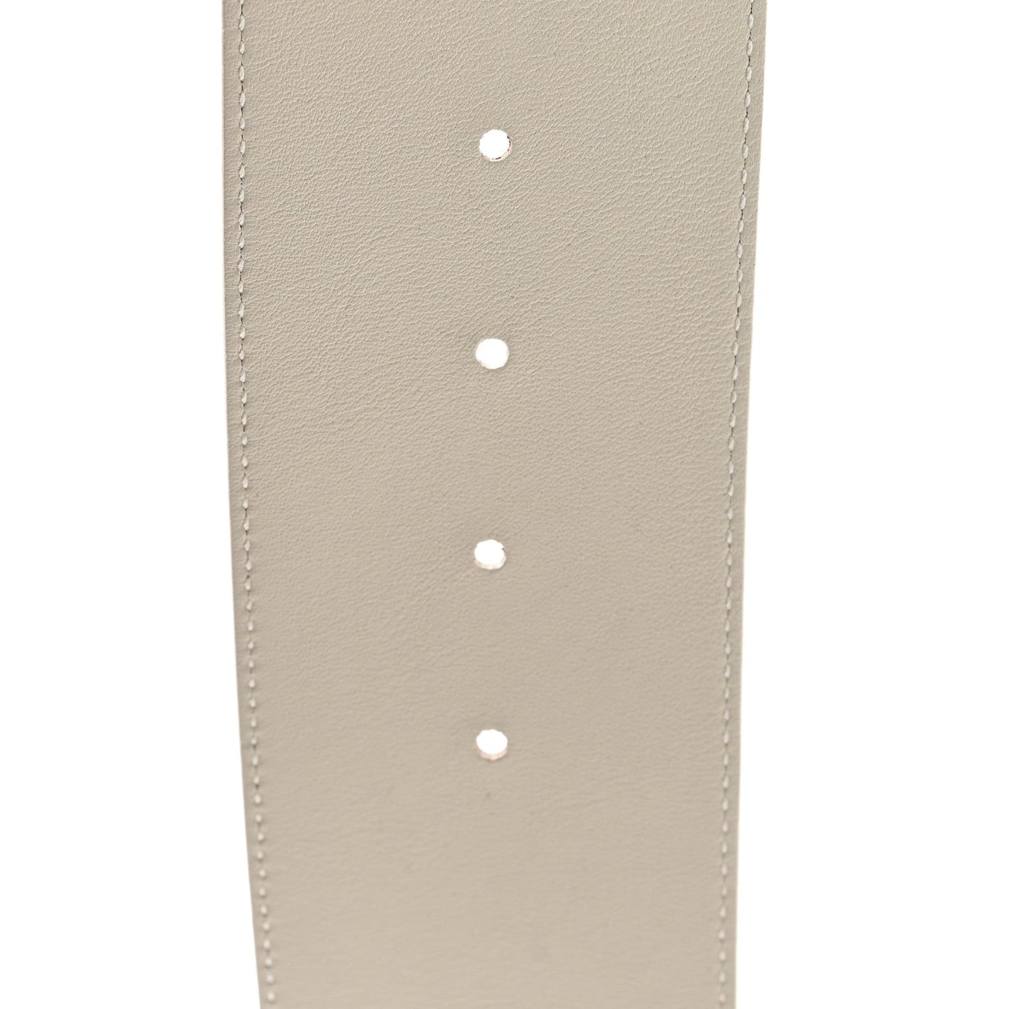 Snakeskin Corset Buckle Belt White