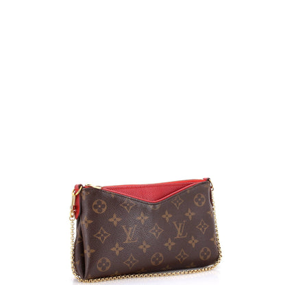 Louis Vuitton Pallas Clutch Monogram Canvas