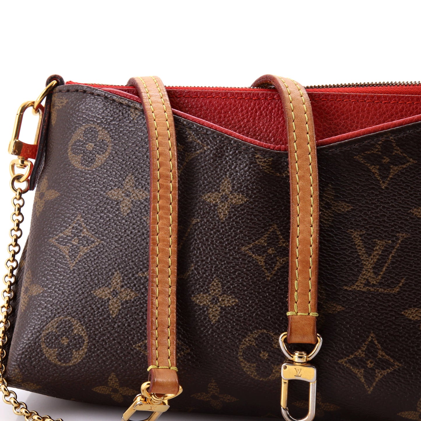 Louis Vuitton Pallas Clutch Monogram Canvas