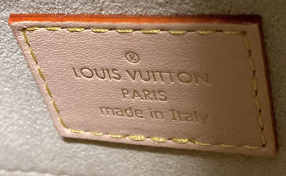 Louis Vuitton Monogram Top Handle Frame Clutch Monogram Canvas