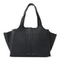 Smooth Calfskin Small Tri-Fold Bag Black