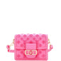 Louis Vuitton Dauphine Shoulder Bag Monogram Tuffetage Leather Mini