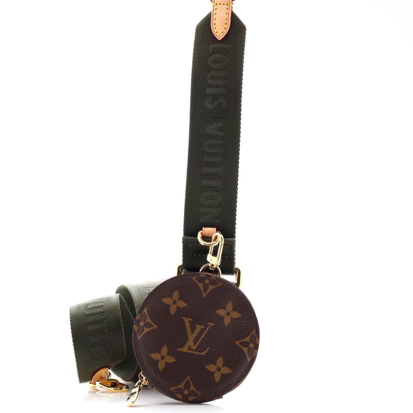 Louis Vuitton Multi Pochette Accessoires Bandouliere Shoulder Strap Canvas with Monogram Canvas
