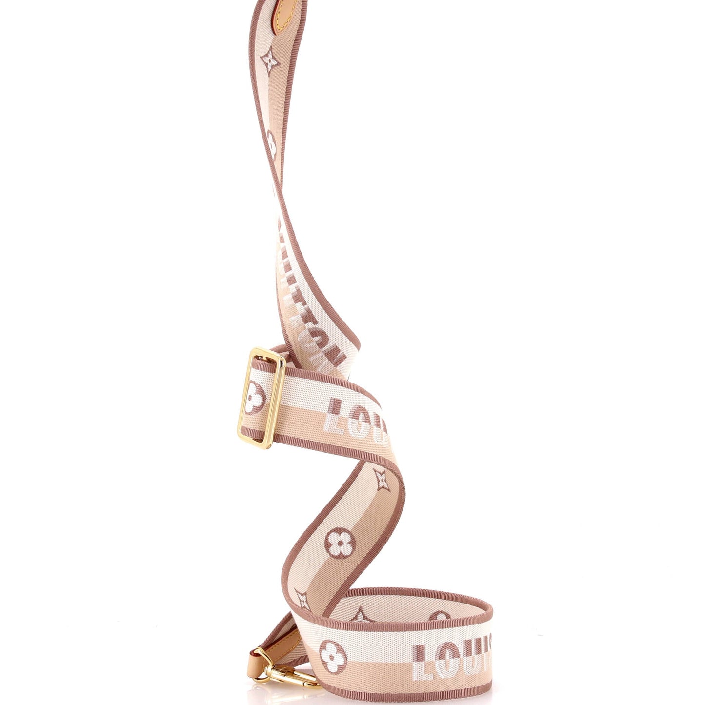 Louis Vuitton Logo Shoulder Strap Jacquard Wide