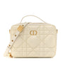 Calfskin Macrocannage Caro Box Bag Latte