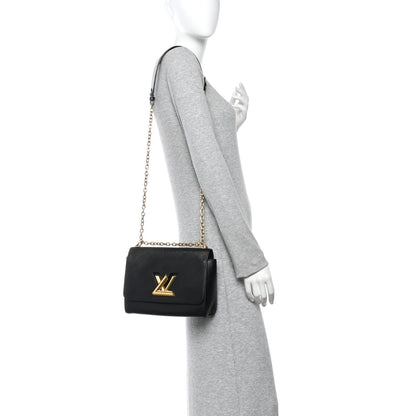 Epi Twist Shoulder Bag MM Black