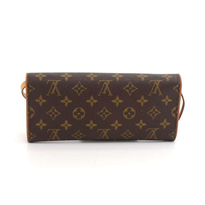 Louis Vuitto Pochette Twin GM Monogram Canvas Shoulder Bag