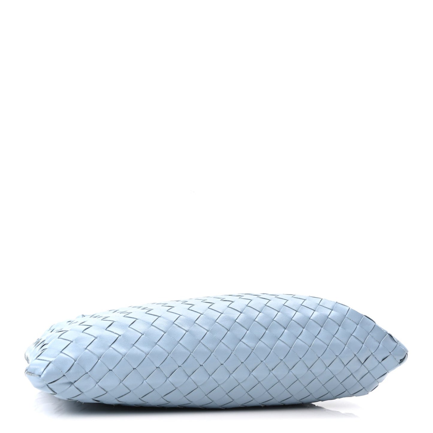 Calfskin Intrecciato Small Hop Ice