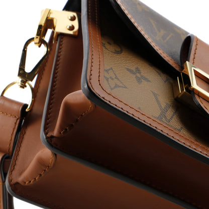 Louis Vuitton Dauphine Shoulder Bag Reverse Monogram Canvas Mini