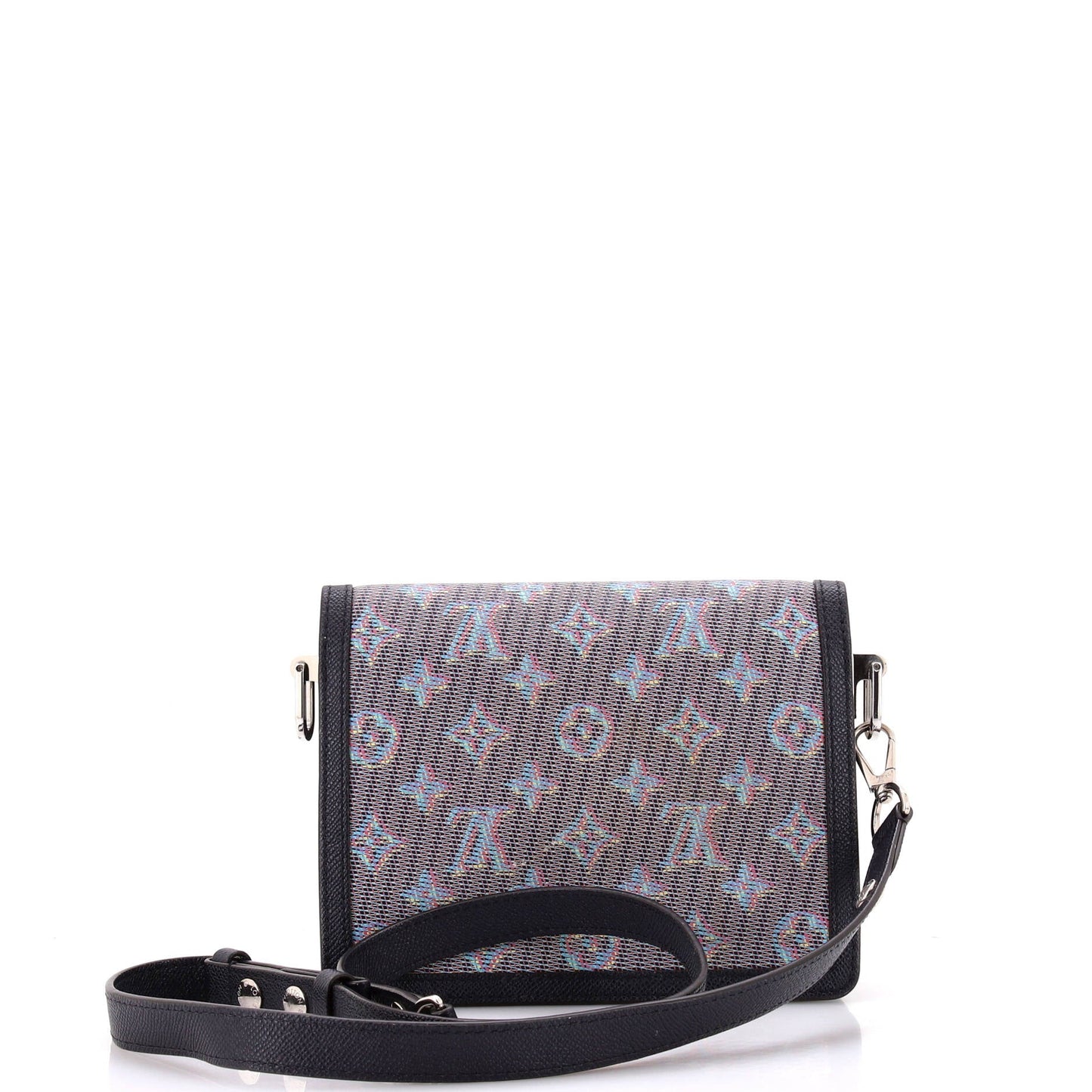 Louis Vuitton Dauphine Shoulder Bag Damier Monogram LV Pop Canvas Mini