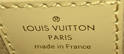 Louis Vuitton Dauphine Shoulder Bag Monogram Cutout Broderie Leather East West