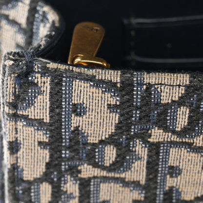 Oblique Saddle Belt Bag Blue