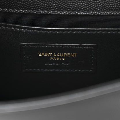 Grain De Poudre Small Classic Monogram Kate Satchel Black