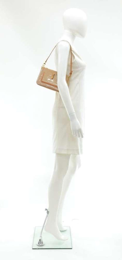 Louis Vuitto Mallory Square Vernis Leather Shoulder Bag