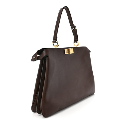 Vitello Large Soft Peekaboo Crosta Mogano