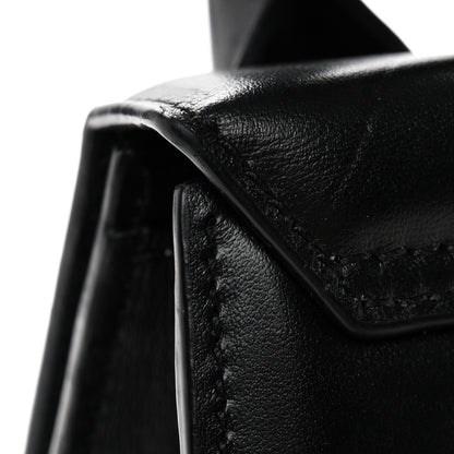 Smooth Calfskin Le Chiquito Noeud Black