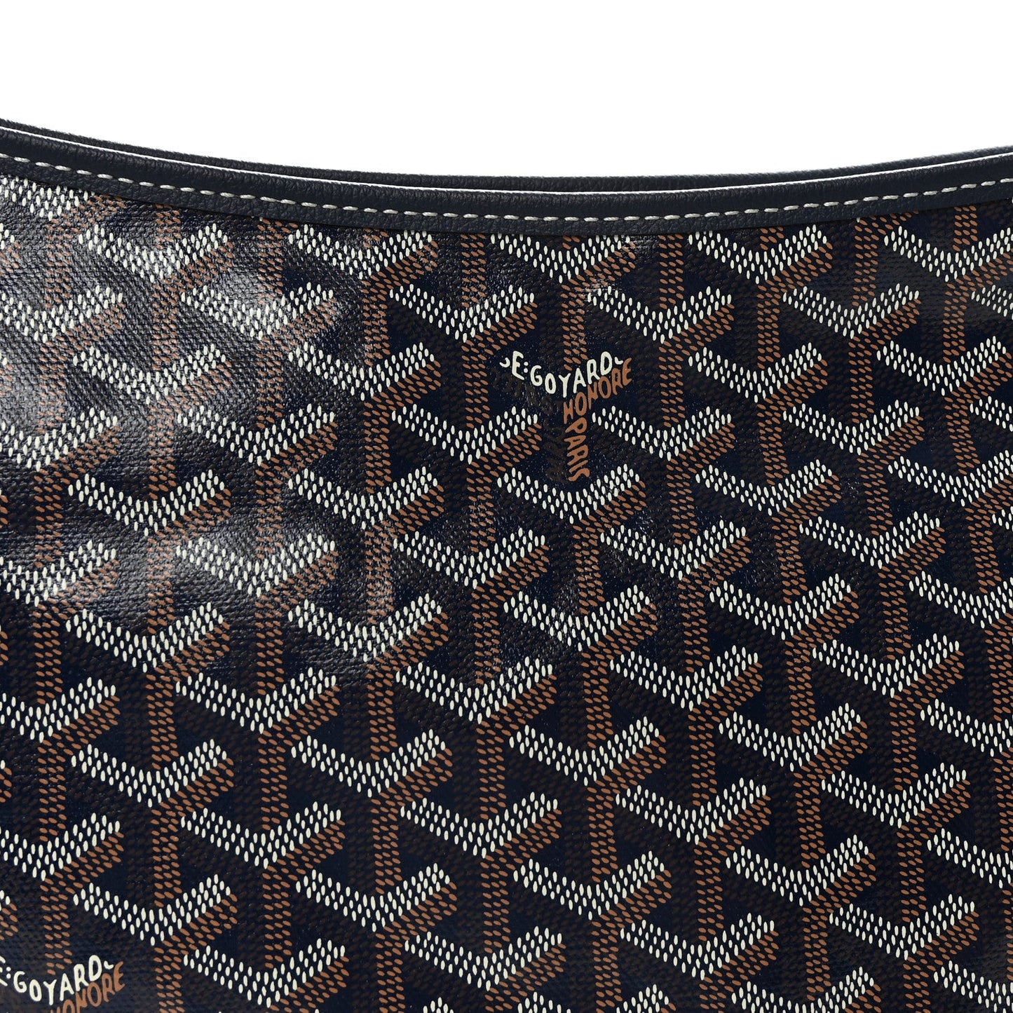 Goyardine Boheme Hobo Navy Blue