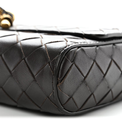 Nappa Intrecciato Mini Andiamo Crossbody Bag  Fondant