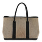 Toile H Buffle Skipper Garden Party 36 MM Tote Black