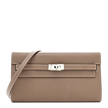 Evercolor Kelly Wallet To Go Etoupe