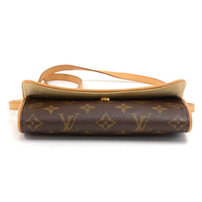 Louis Vuitto Pochette Twin PM Monogram Canvas Shoulder Bag