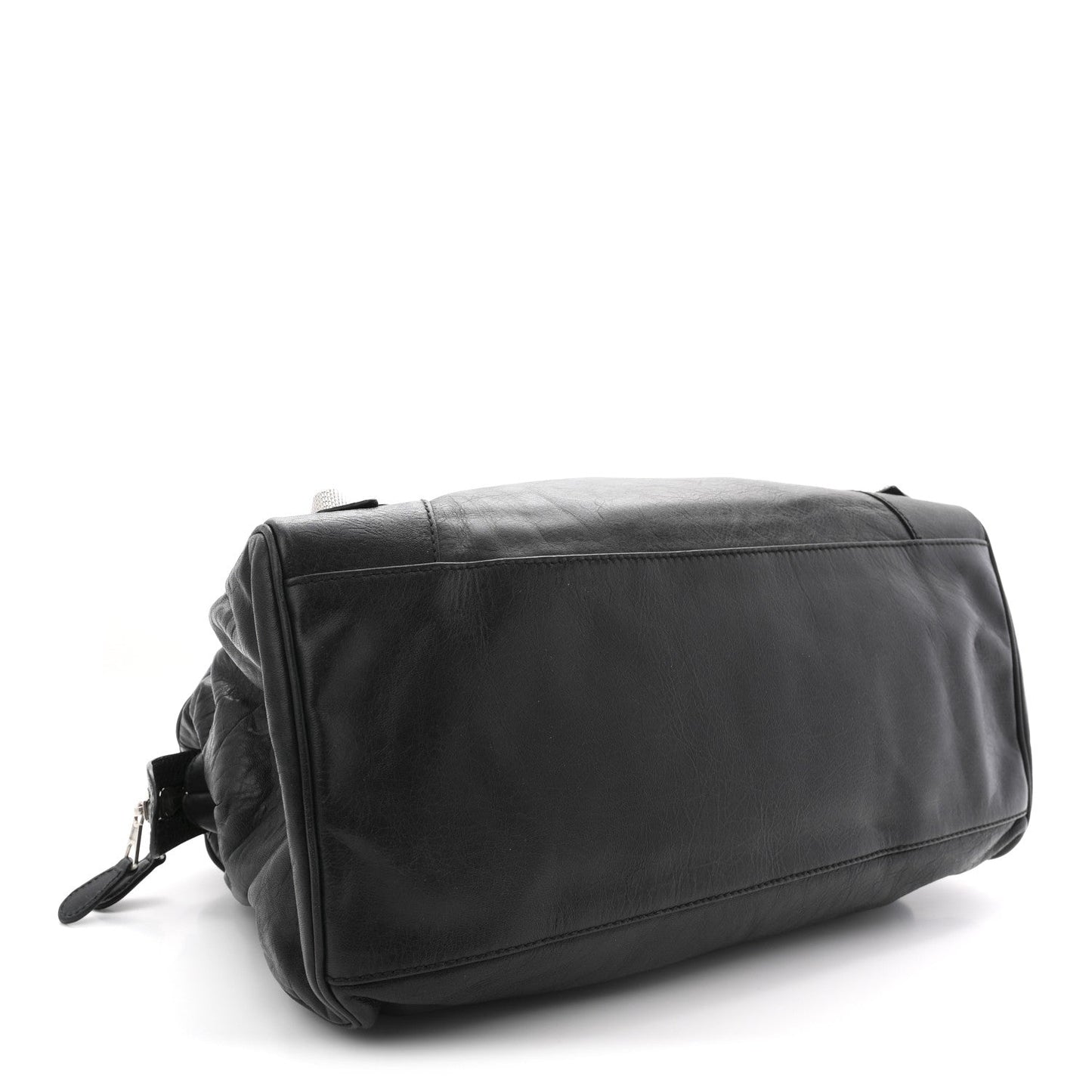 Agneau Giant 21 Silver Hardware Mid Day Black