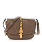 Lizard Mini Sylvie 1969 Messenger Bag Taupe