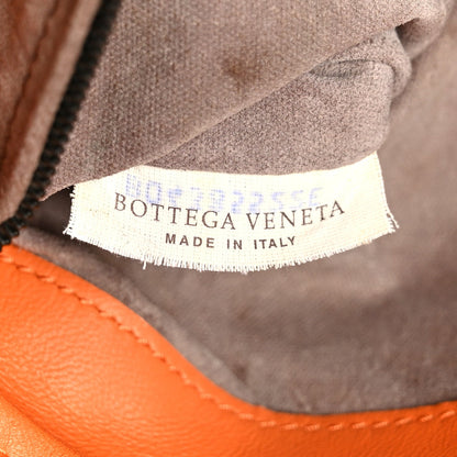 Nappa Intrecciato Bella Tote Orange