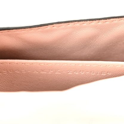 Nappa Matisse FF Embossed Nano Baguette Charm Rosa Quarzo