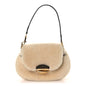 Shearling Monogram Sunset Cream