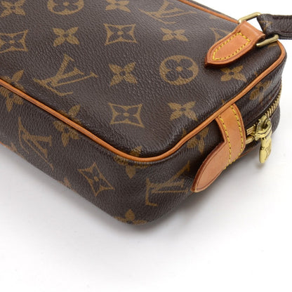 Louis Vuitto Pochette Marly Bandouliere Monogram Canvas Shoulder Bag