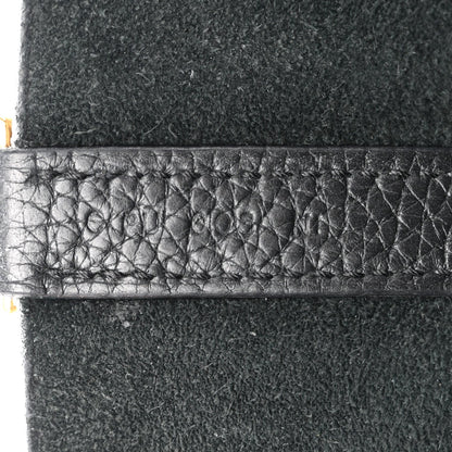 Taurillon Clemence Picotin Lock 22 MM  Black