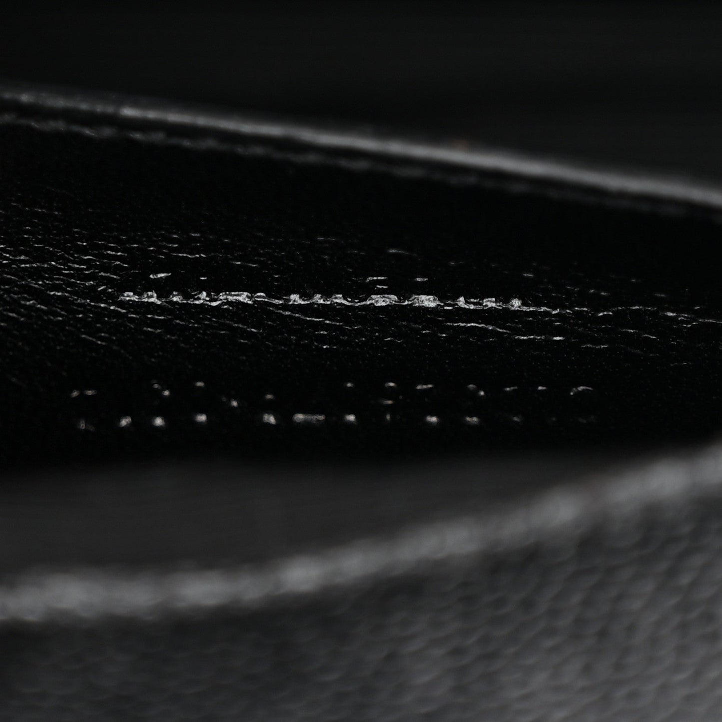 Grain De Poudre Monogram Cassandre Clutch Black