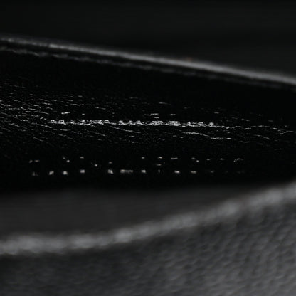 Grain De Poudre Monogram Cassandre Clutch Black