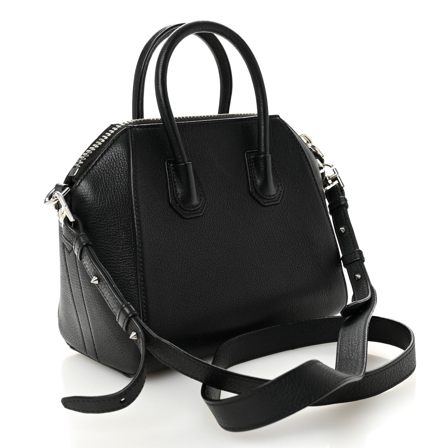 Sugar Goatskin Mini Antigona Black