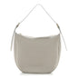 Supple Calfskin Cuir Triomphe Heloise Shoulder Bag Light Stone