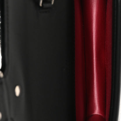 Velvet Crystal Super Mini Dionysus Shoulder Bag Black
