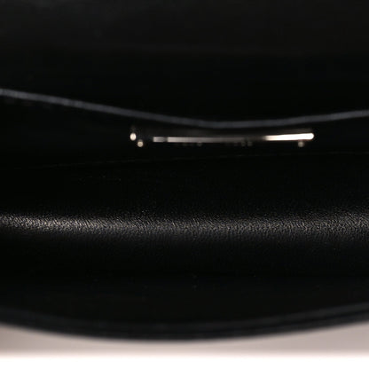Nappa Crystal Starlight Mini Clutch Bag Black