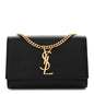 Grain De Poudre Small Monogram Kate Satchel Black