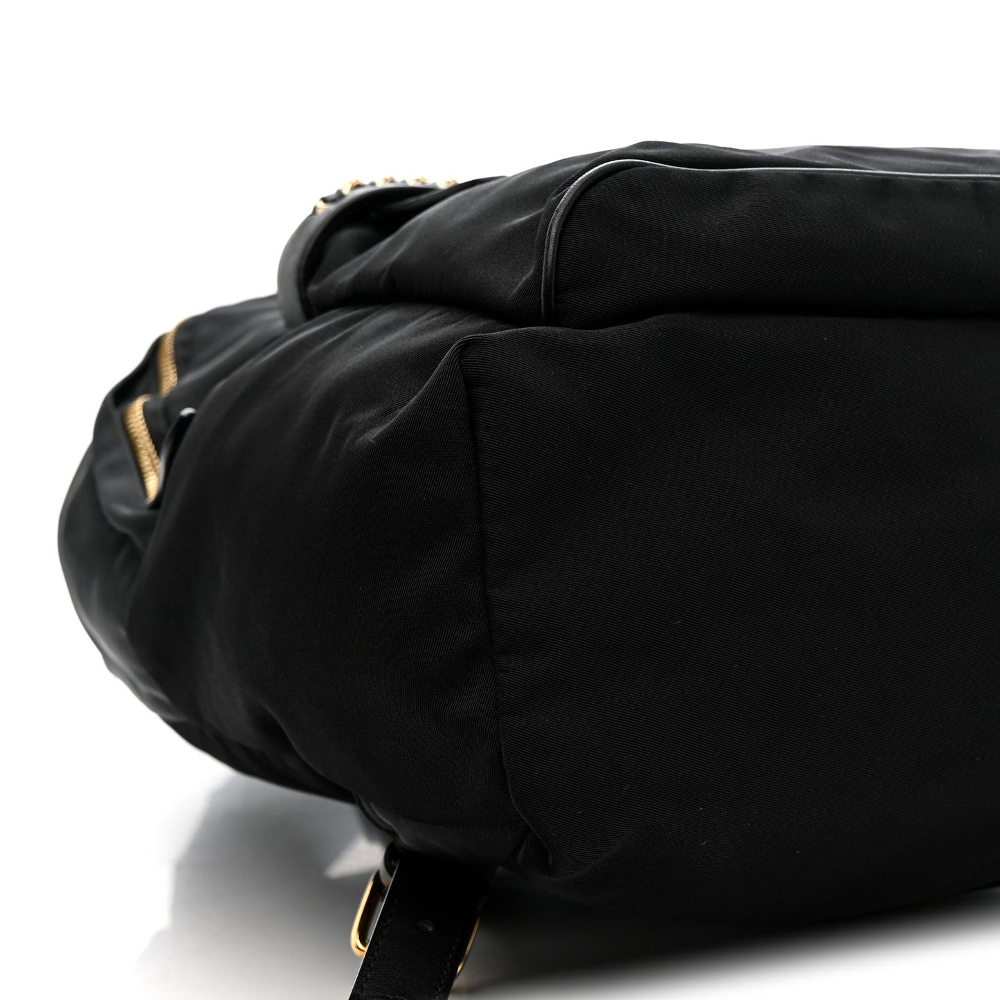 Nylon Eco Alter Nappa Mini Falabella GO Backpack Black