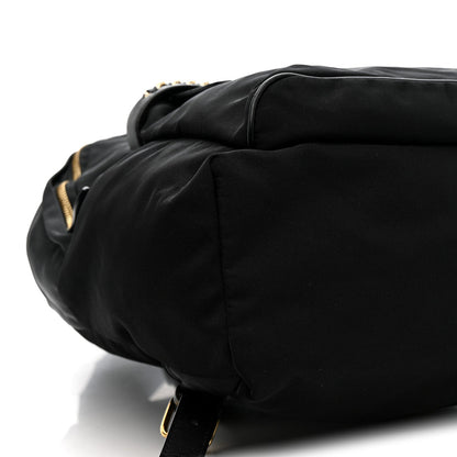 Nylon Eco Alter Nappa Mini Falabella GO Backpack Black