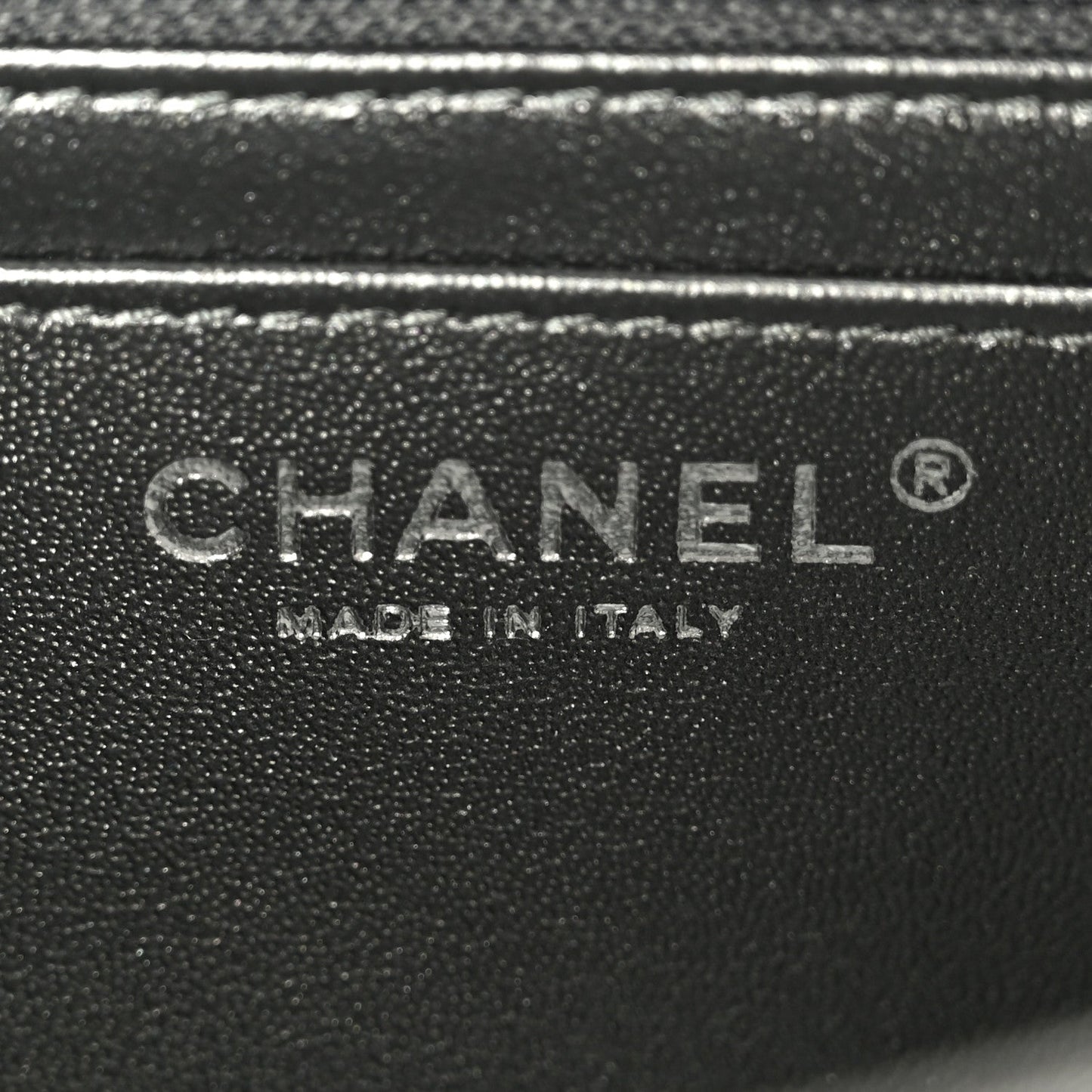 Metallic Aged Calfskin Chevron Quilted 2.55 Reissue Mini Flap Grey