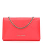 Grain de Poudre Classic Letters Chain Wallet Fuchsia