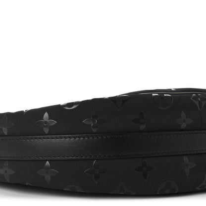 Nylon Monogram Loop Pocket Hobo Polar Night