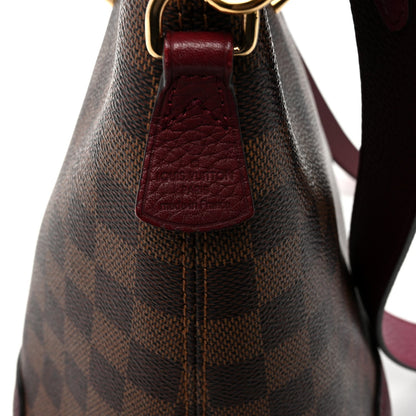 Damier Ebene Cuir Taurillon Hyde Park Fuchsia